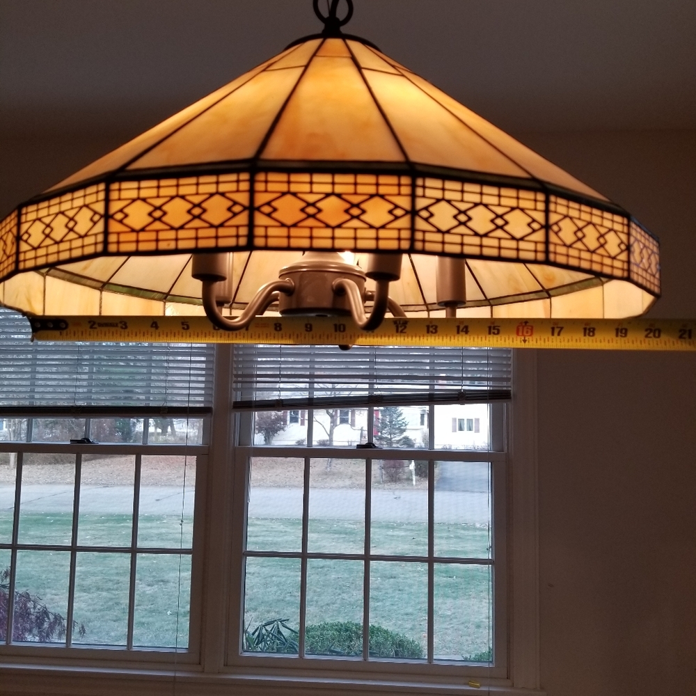 Hampton Bay Sonoma tiffany style lighting set